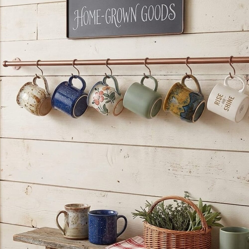 Wall Mounted Pot Pan Rack - Picture 2 of 6